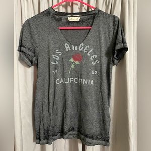 Hollister Cutout Graphic Tee